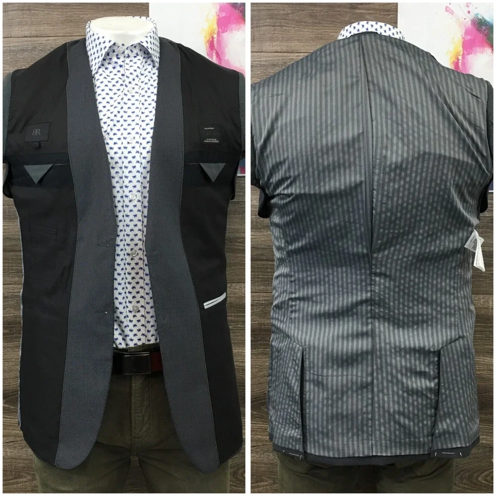 BANANA REPUBLIC‎ Mens Blazer Sport Coat Casual Jacket Size 40L Wool Suit